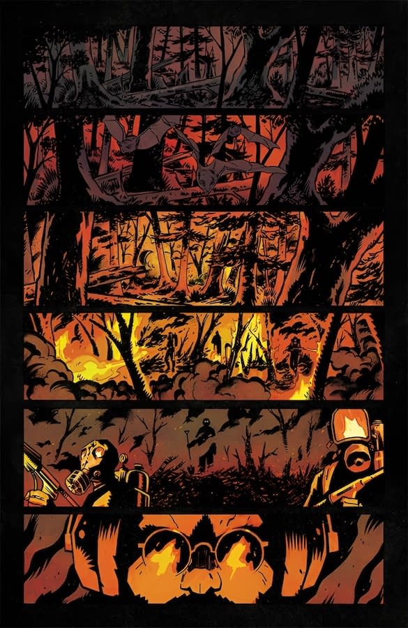 Interior preview page from Exquisite Corpses #7