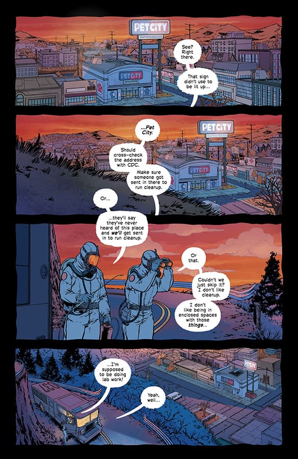 Interior preview page from Feral #18