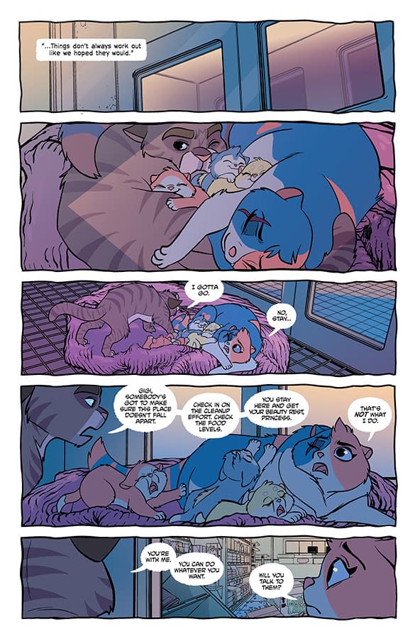 Interior preview page from Feral #18