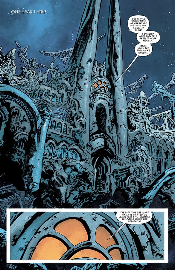 Interior preview page from Sacrificers #17