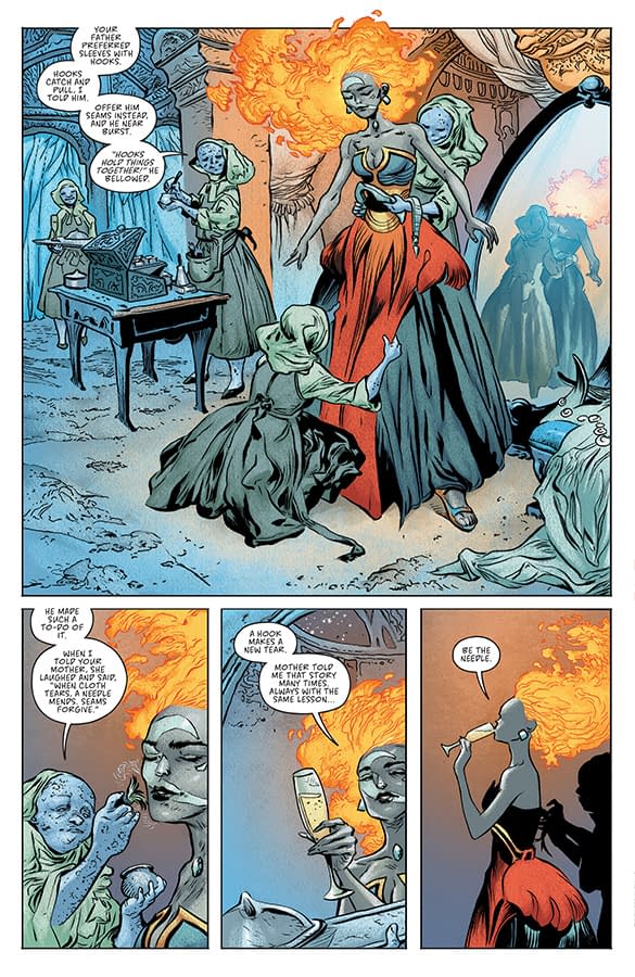 Interior preview page from Sacrificers #17