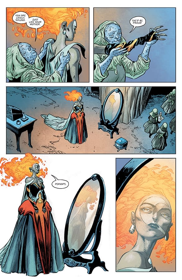 Interior preview page from Sacrificers #17