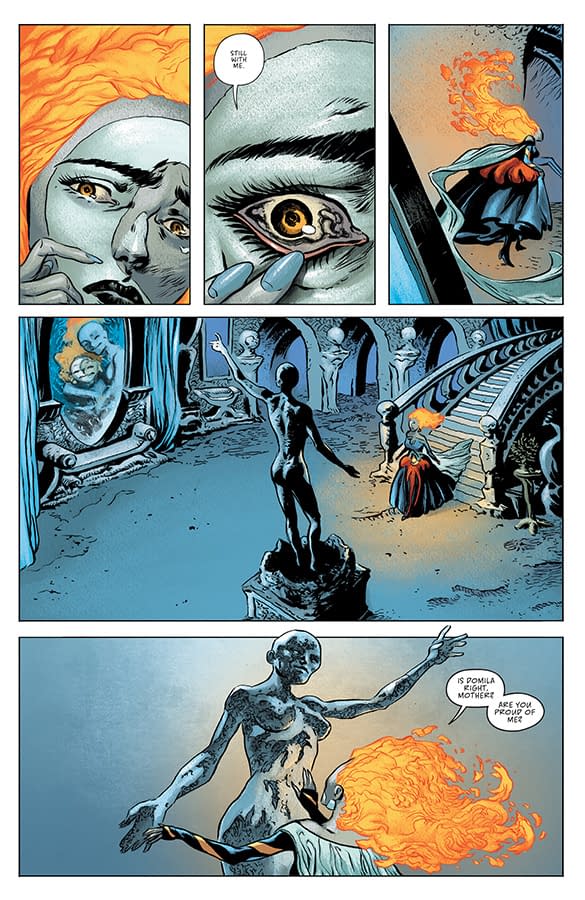 Interior preview page from Sacrificers #17