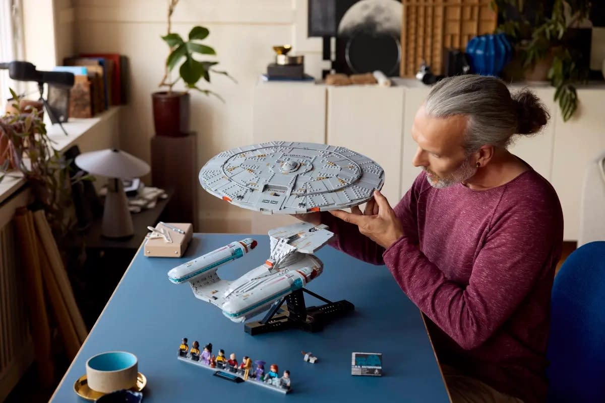 The U.S.S. Enterprise Comes to LEGO with New Star Trek Icons Set