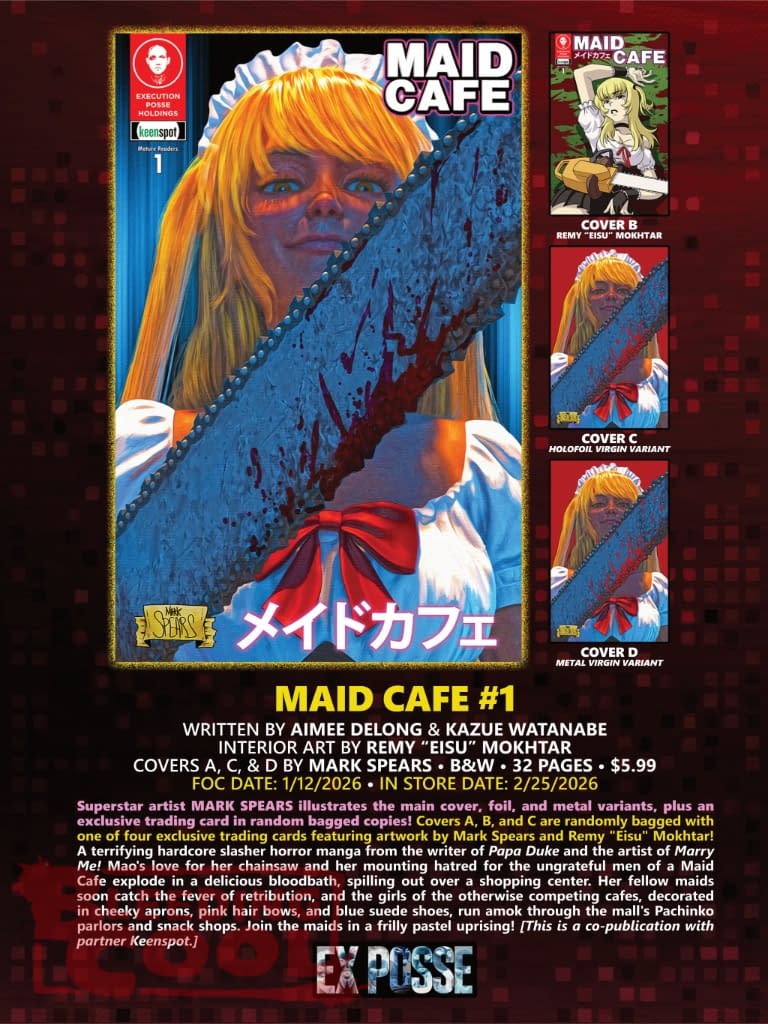 Keenspot And Ex Posse Full February 2026 Solicits