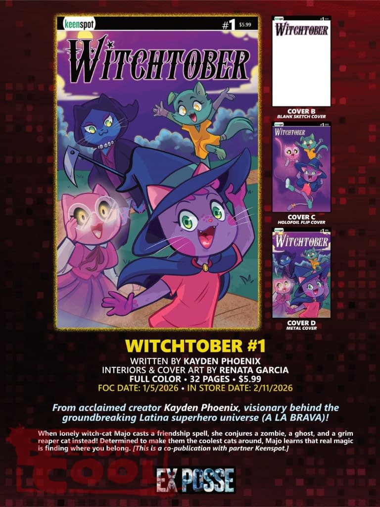 Keenspot And Ex Posse Full February 2026 Solicits