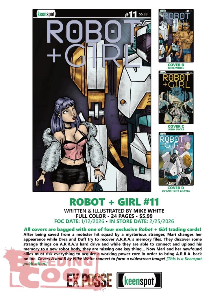 Keenspot And Ex Posse Full February 2026 Solicits
