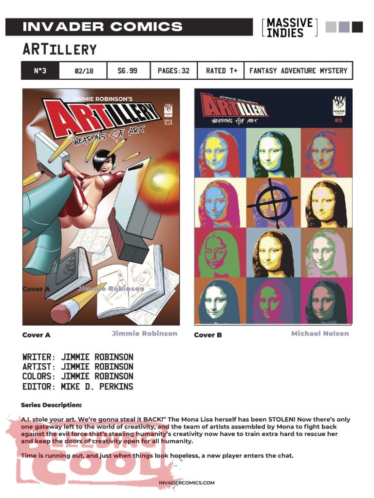 Massive Full February 2026 Solicits