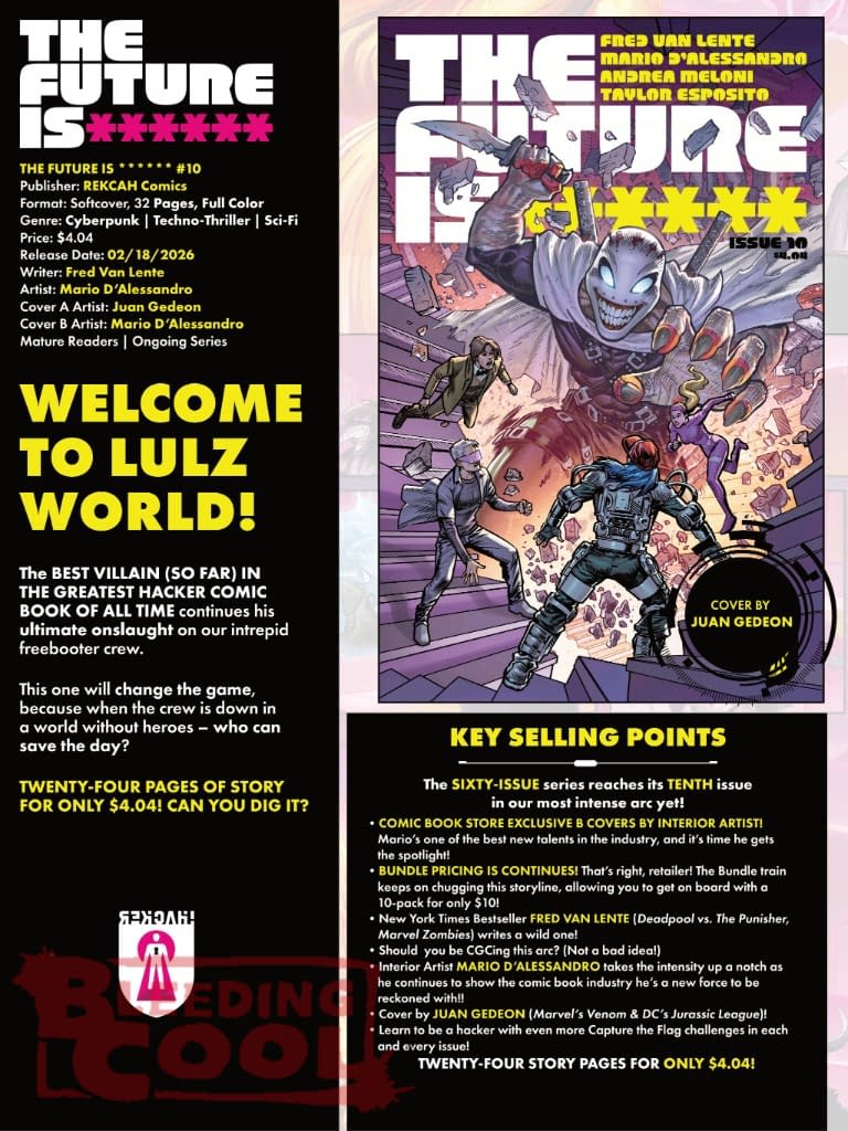 Rekcah Comics Full February 2026 Solicits