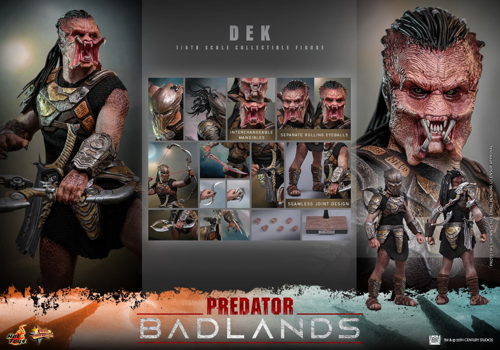 New Predator: Badlands Dek & Thia Deluxe Hot Toys Set Coming Soon