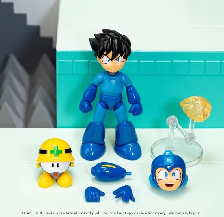 Jada Toys Unveils New Mega Man Deluxe 1/12 Scale Figure