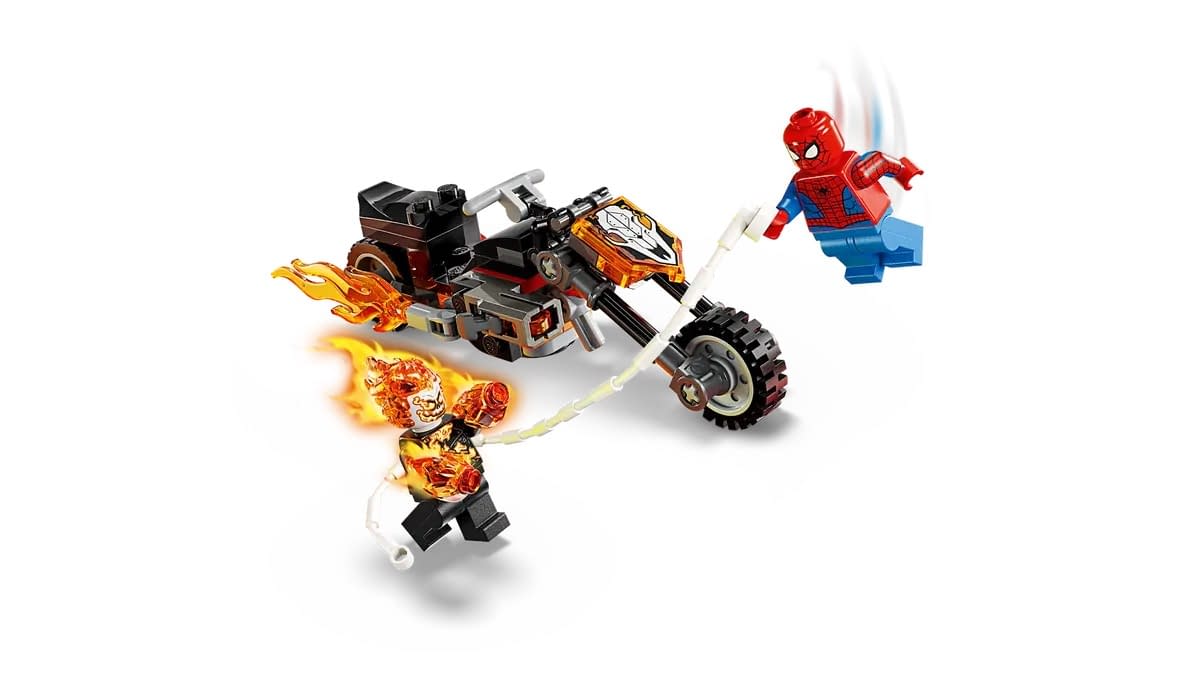 It's Spider-Man vs. Ghost Rider with LEGO's Latest Marvel Set 