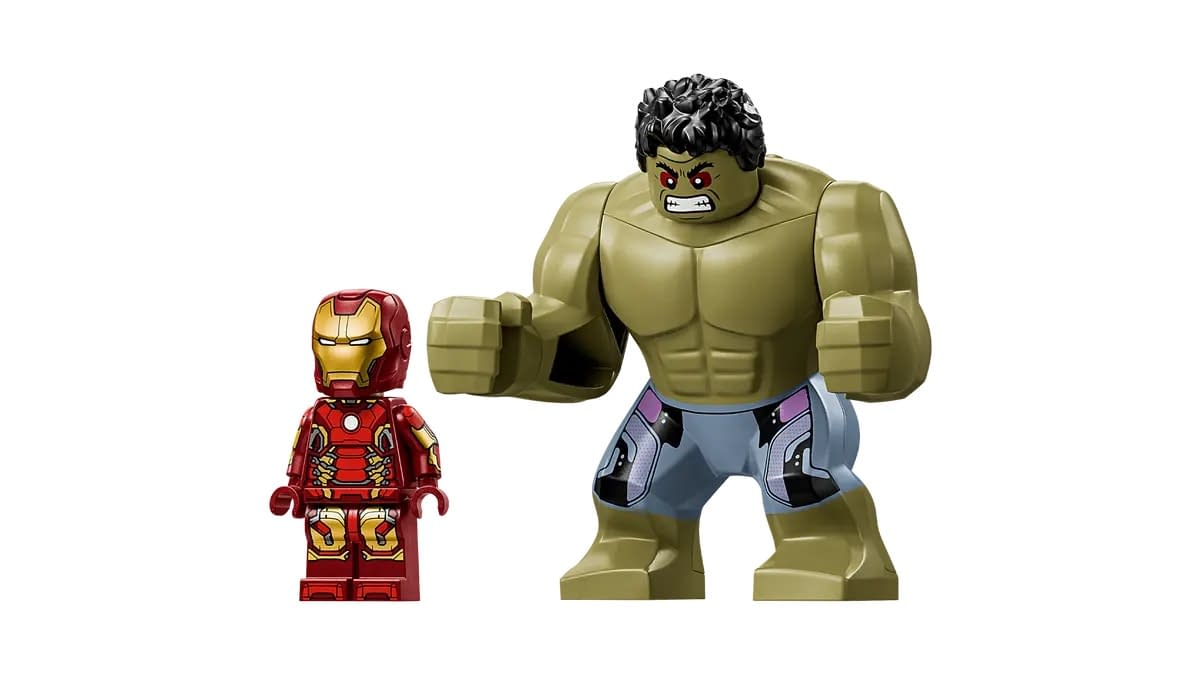The Hulk Battles with Hulkbuster with New LEGO Marvel Studios Set