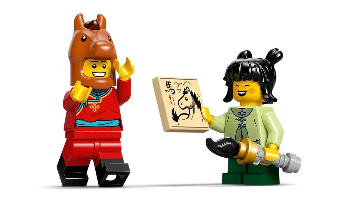 LEGO Debuts New Year of the Horse Galloping Horse Canvas Set