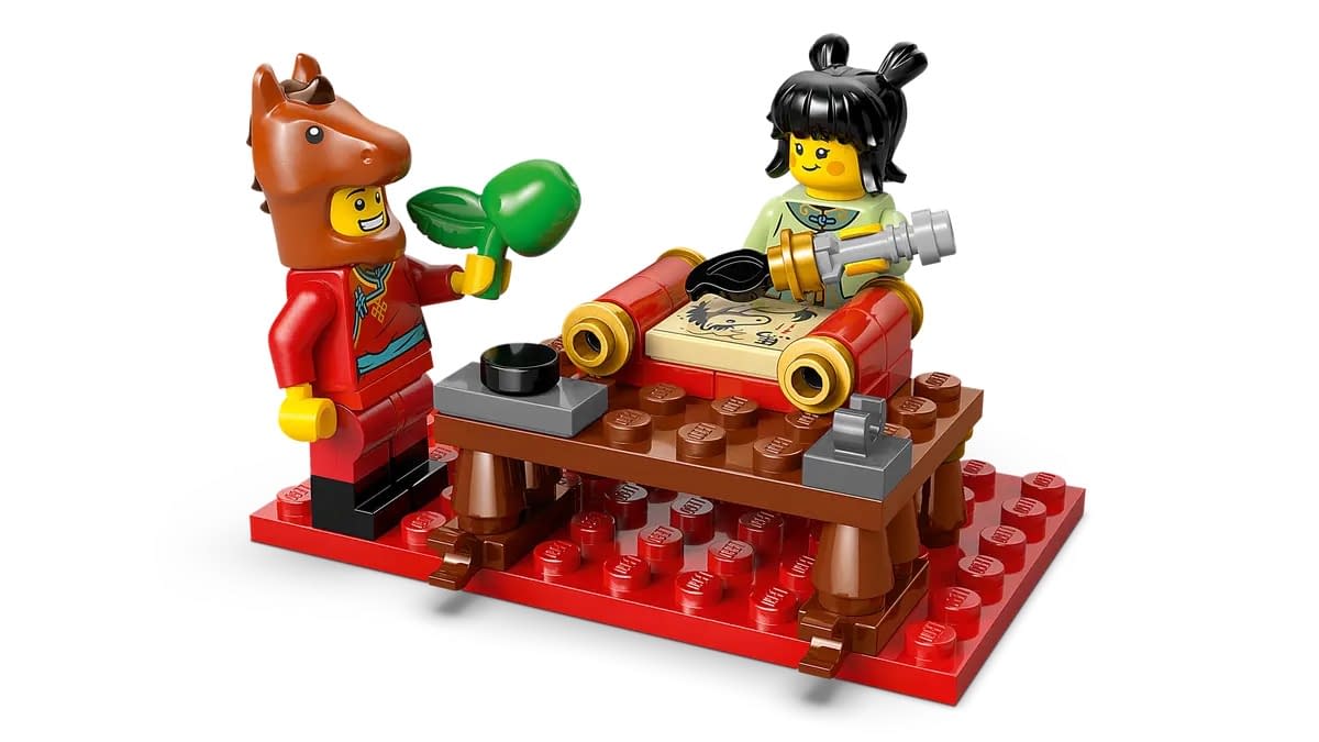 LEGO Debuts New Year of the Horse Galloping Horse Canvas Set