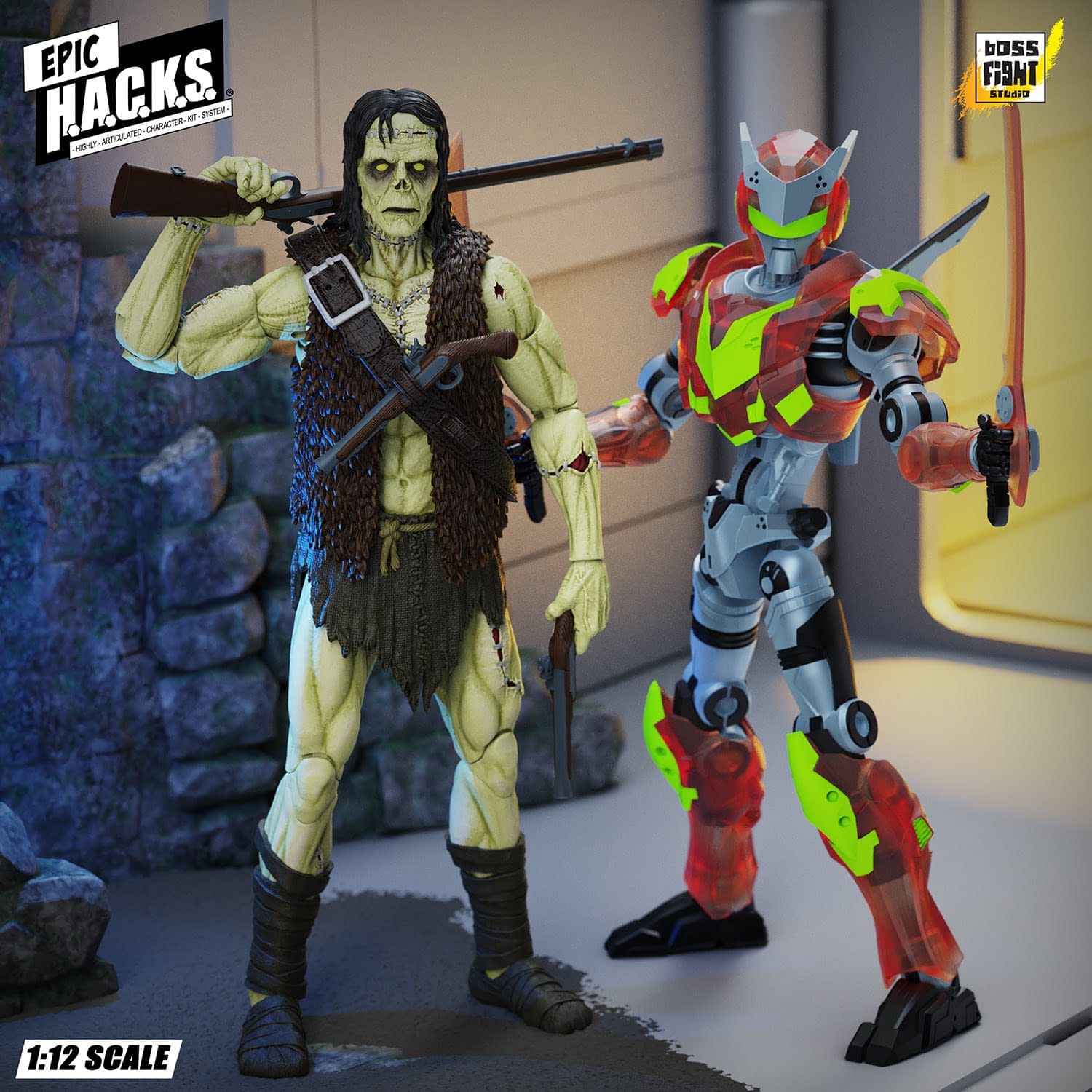 Boss Fight Studio Unveils New CGT Combat Drone Epic H.A.C.K.S.