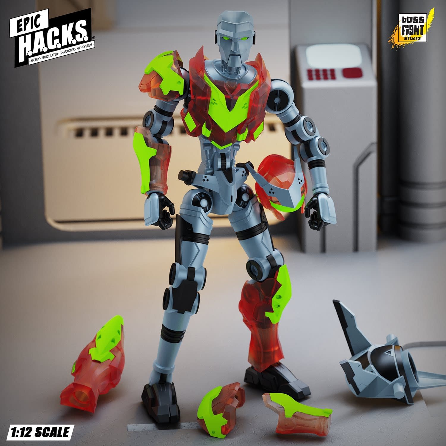 Boss Fight Studio Unveils New CGT Combat Drone Epic H.A.C.K.S.