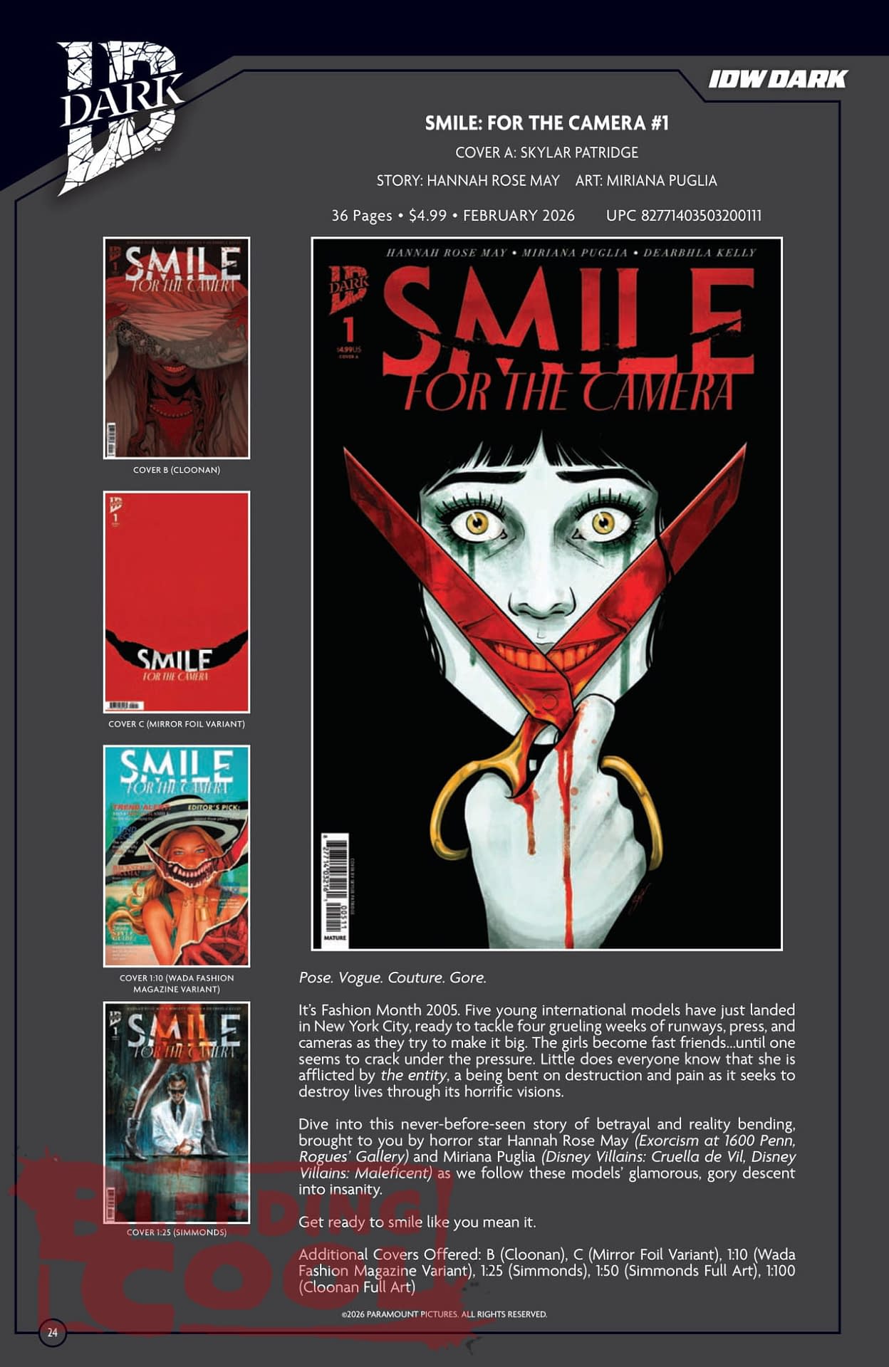 IDW Full February 2026 Solicits And Solicitations