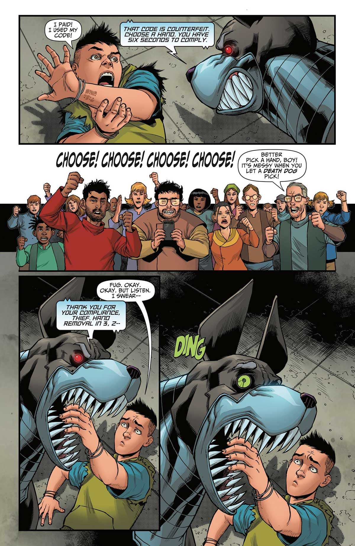 Death Dog #1 Preview: When Bad Dogs Go Good