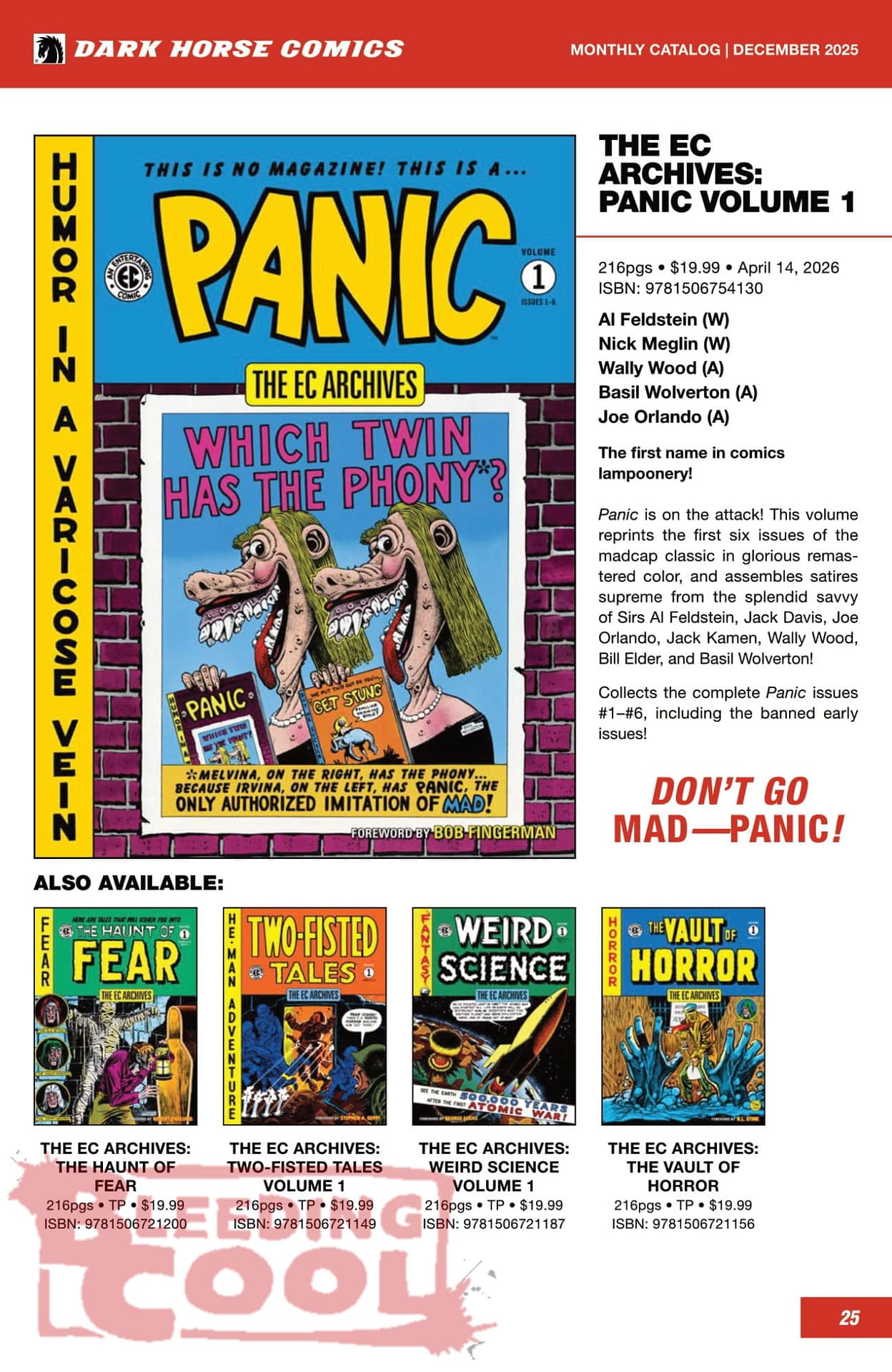 Dark Horse Comics March 2026 Solicits