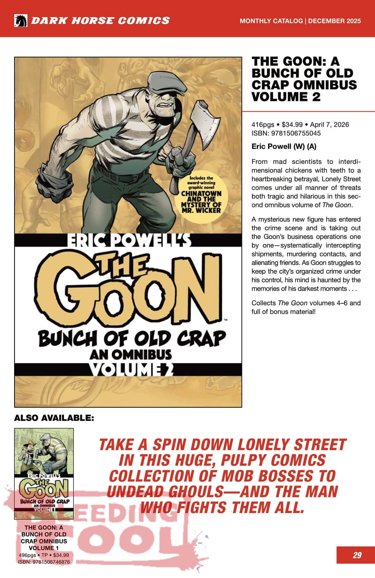 Dark Horse Comics March 2026 Solicits