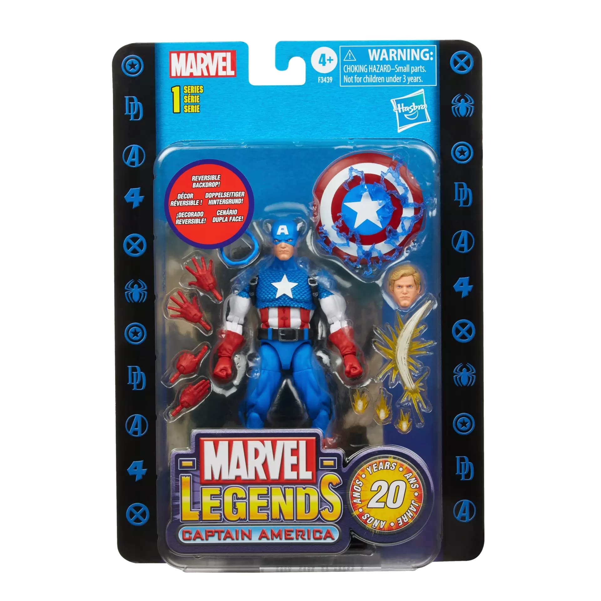 Captain America Marvel Legends 20th Anniversary Reissue Revealed