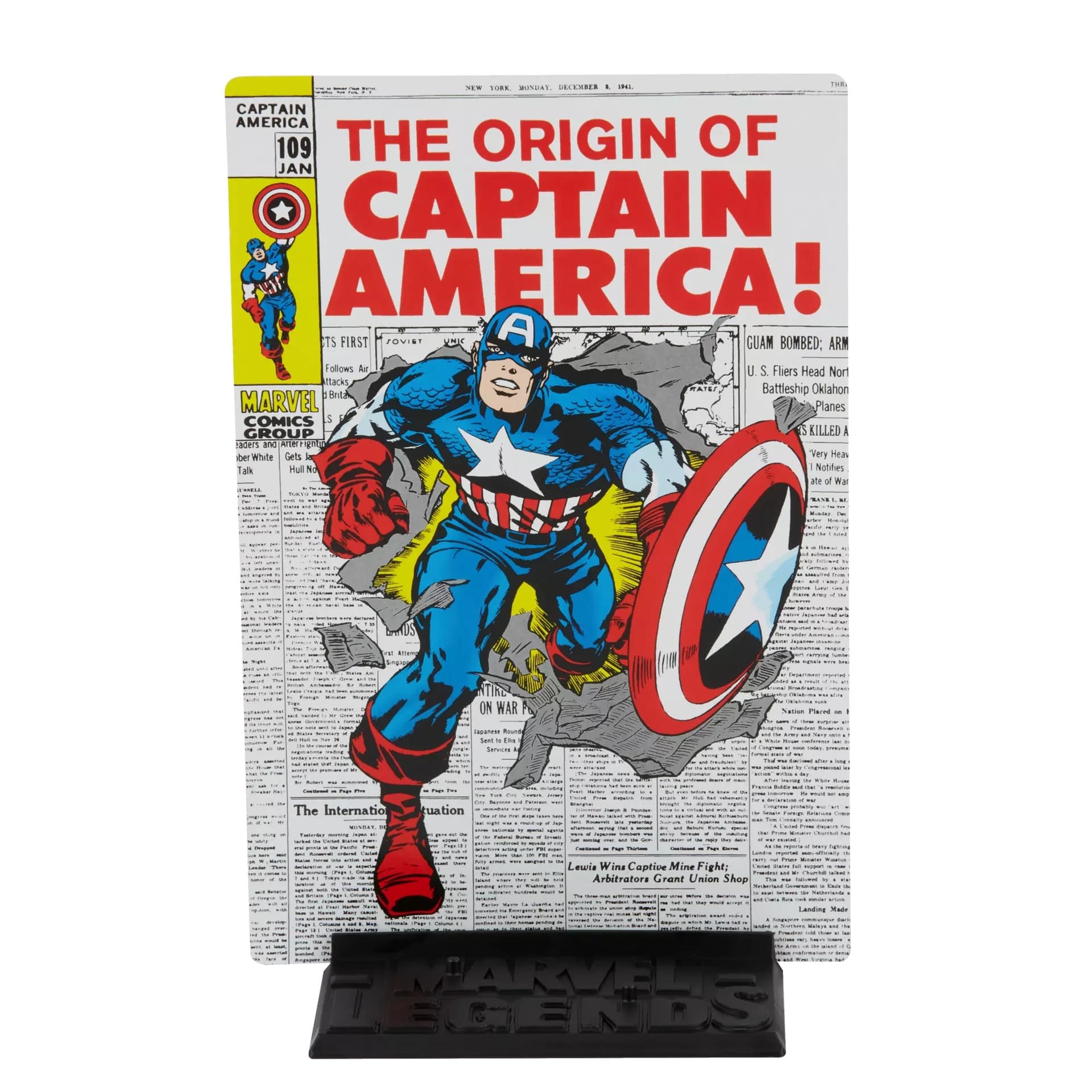 Captain America Marvel Legends 20th Anniversary Reissue Revealed