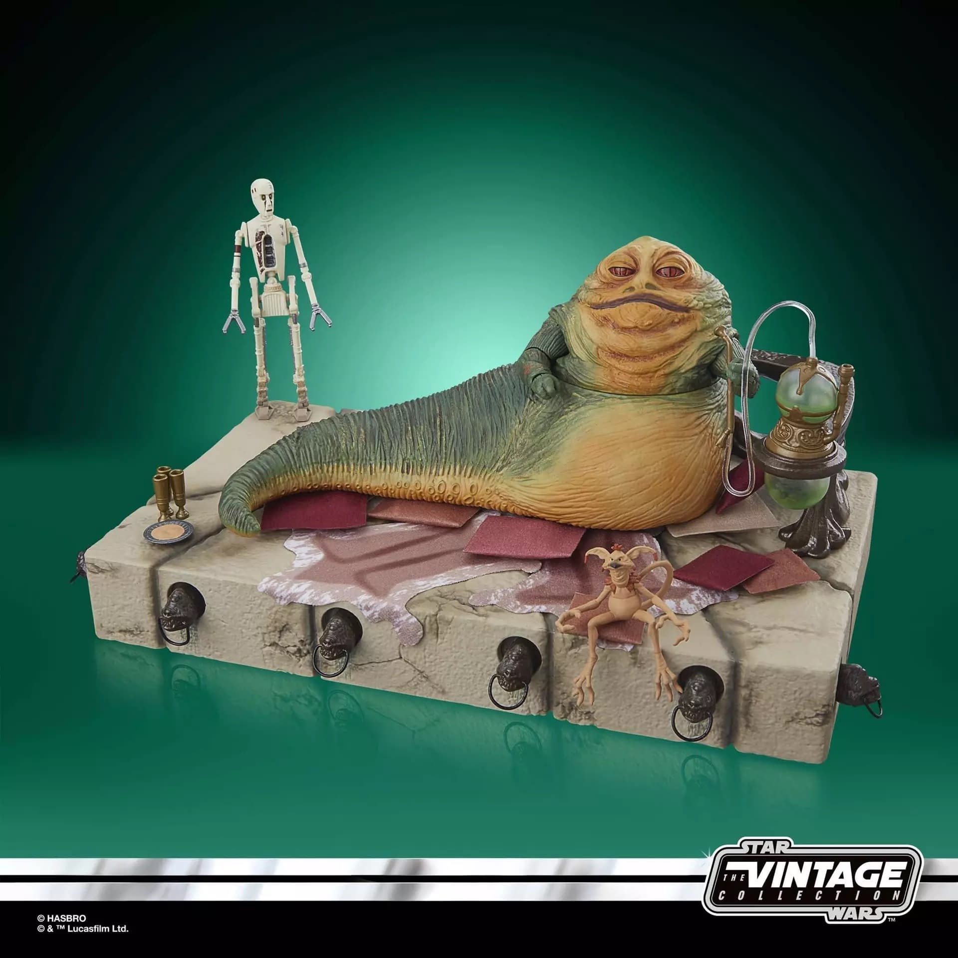 Hasbro Reissues Star Wars: The Vintage Collection Jabba the Hutt