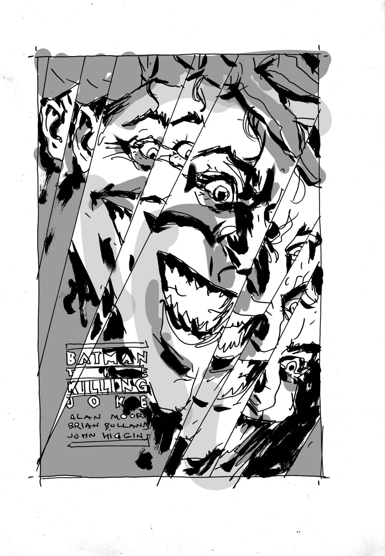 Jock Reveals Absolute Joker Double Splash Page From Absolute Batman #15