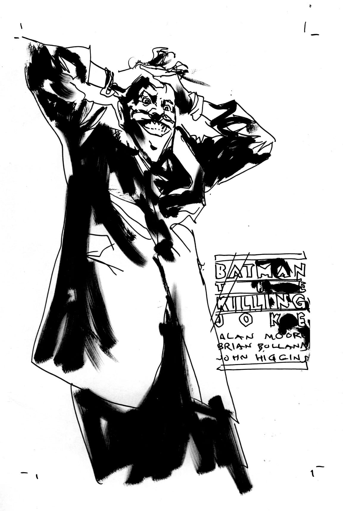 Jock Reveals Absolute Joker Double Splash Page From Absolute Batman #15