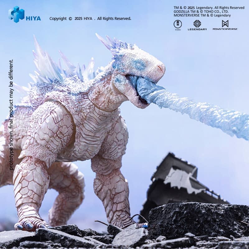 New Godzilla x King Frost Bite Blast Shimo Coming Soon from Hiya Toys