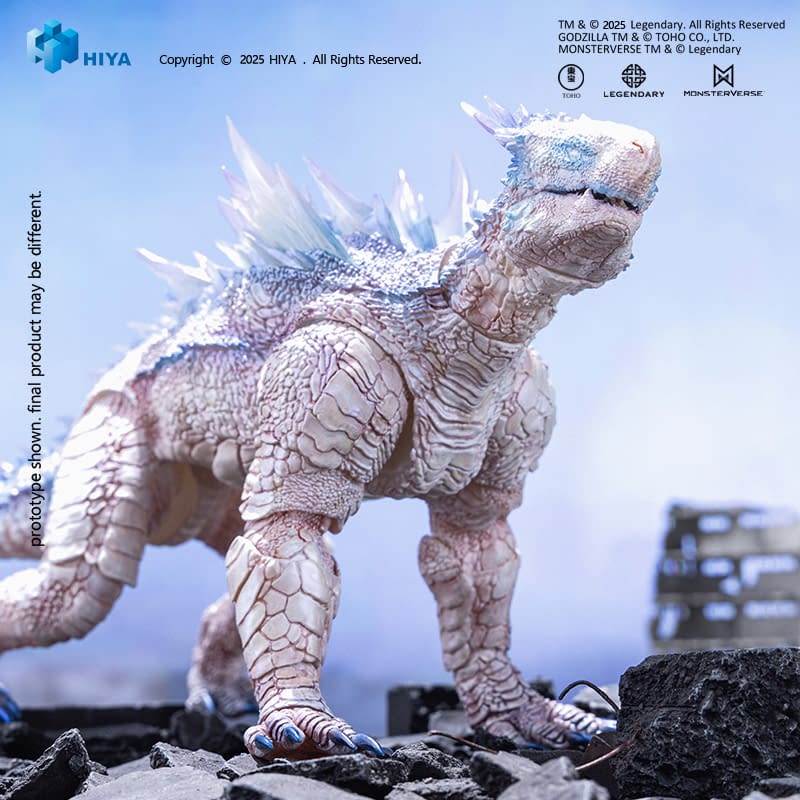 New Godzilla x King Frost Bite Blast Shimo Coming Soon from Hiya Toys