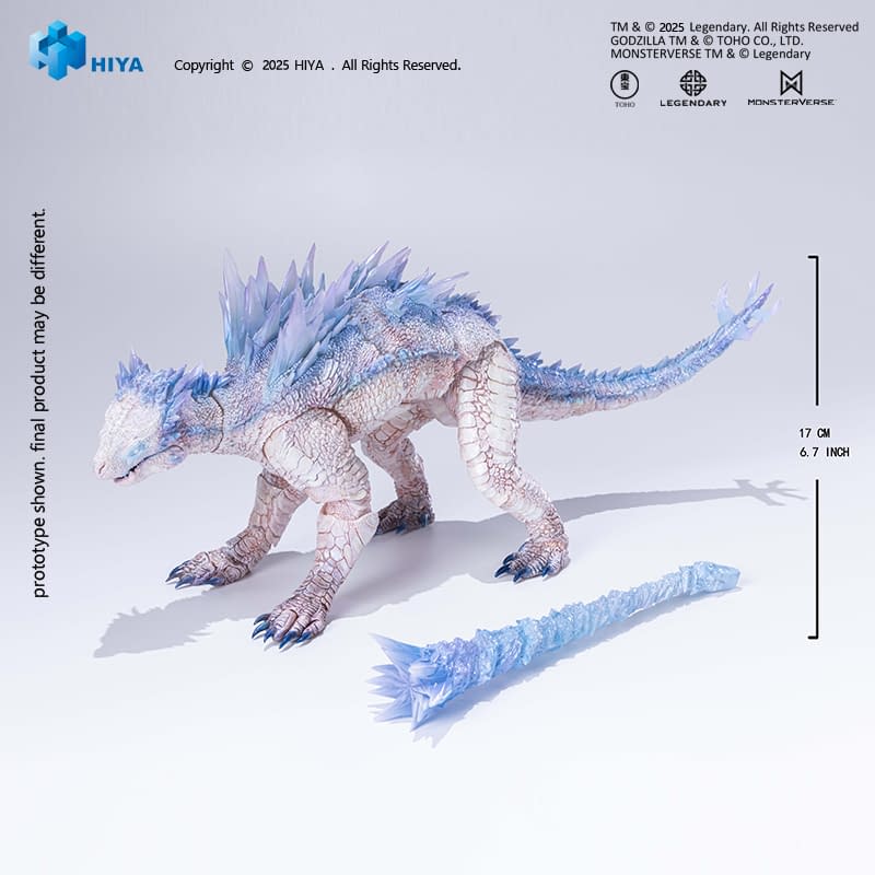 New Godzilla x King Frost Bite Blast Shimo Coming Soon from Hiya Toys