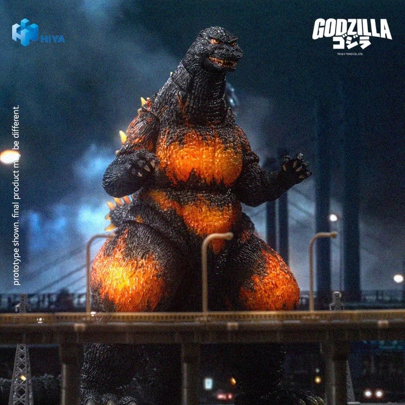 Hiya Debuts New Burning Godzilla vs. Destoroyah (1995) 7" Figure