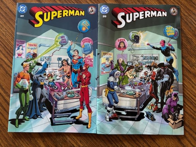 ComicBooks For Kids variant covers to Superman #39