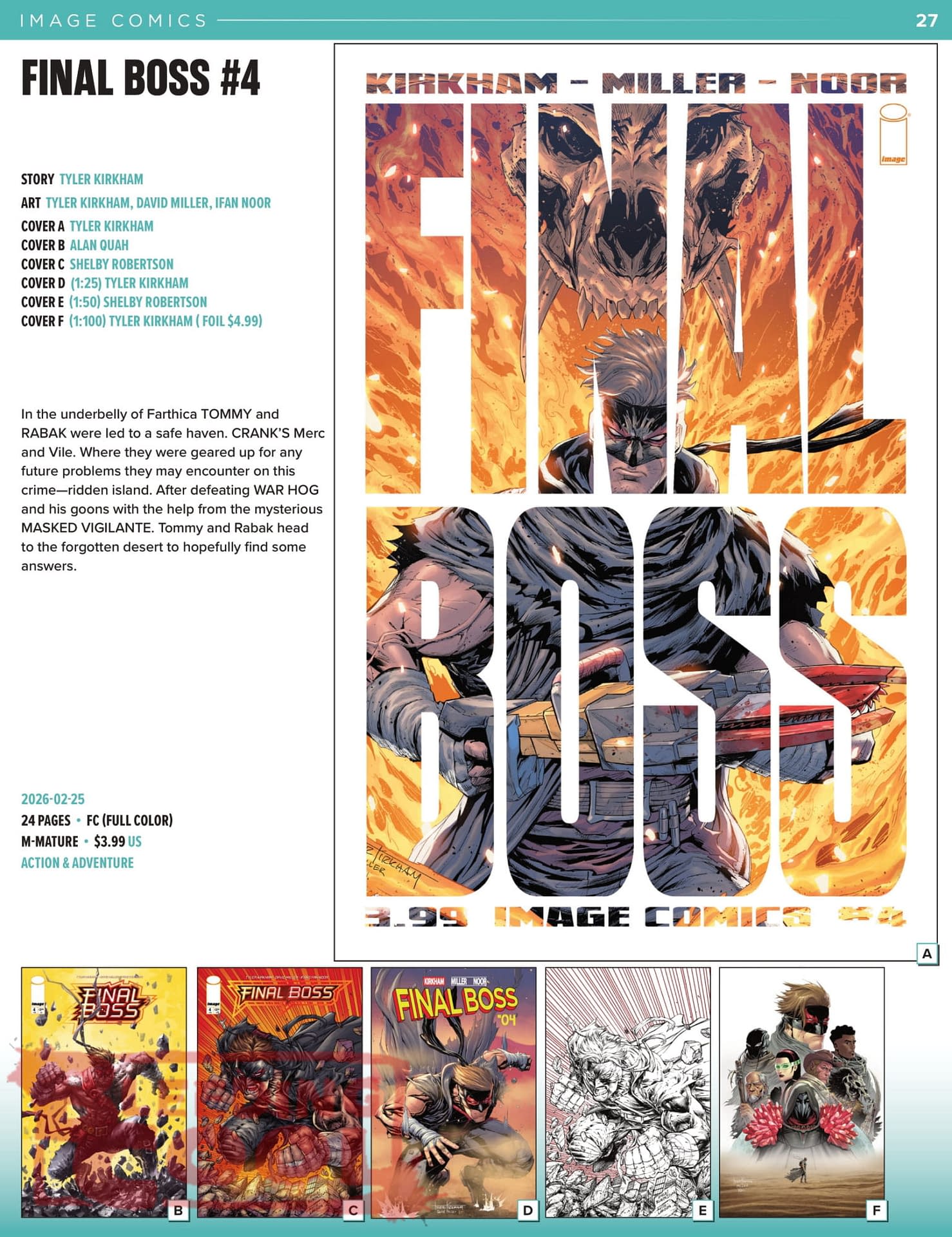 Image Comics February 2026 Solicits