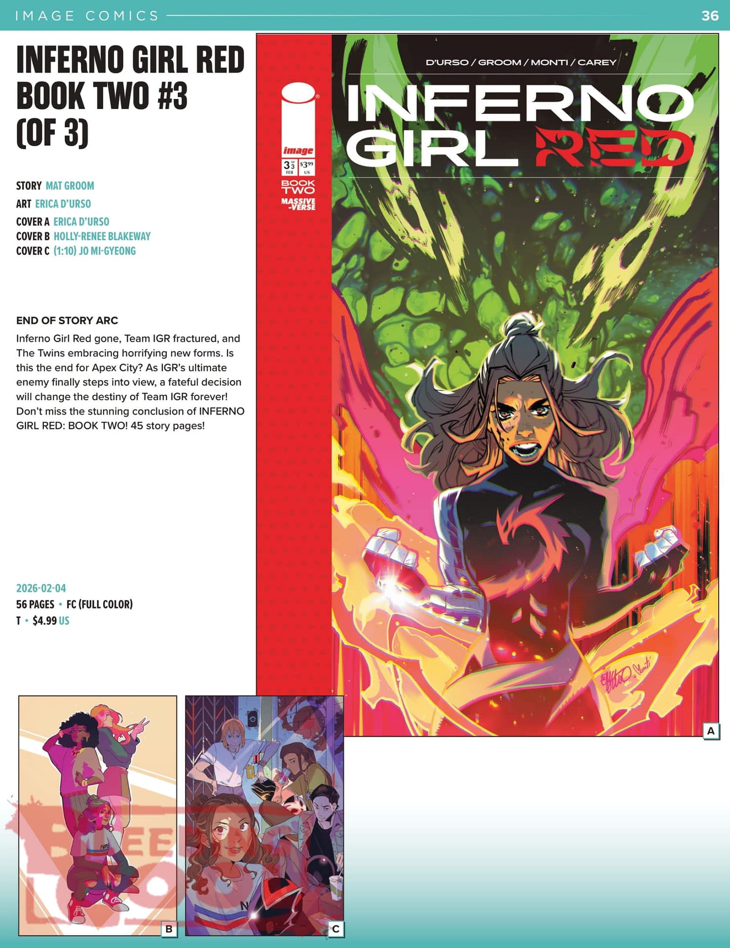 Image Comics February 2026 Solicits