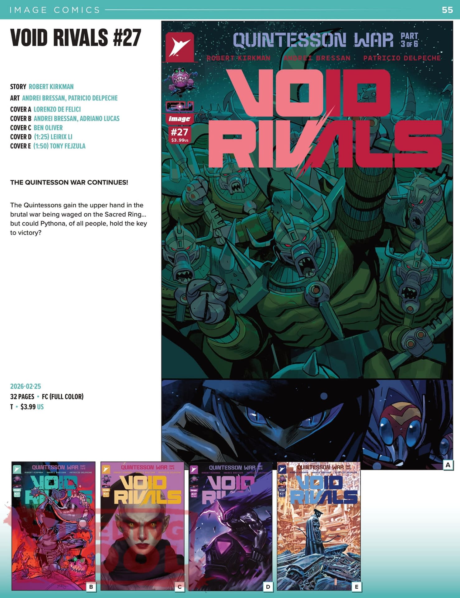 Image Comics February 2026 Solicits