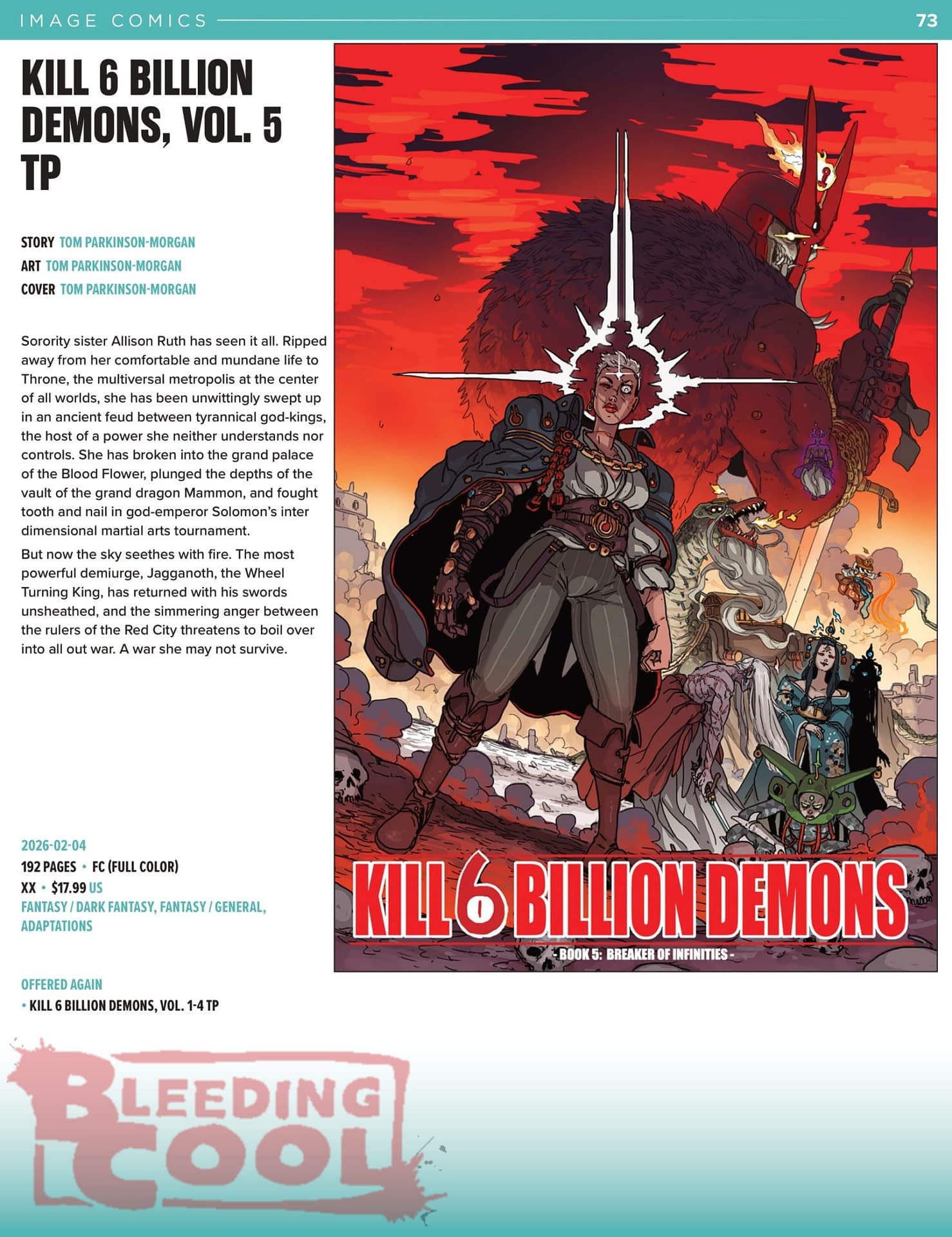 Image Comics February 2026 Solicits