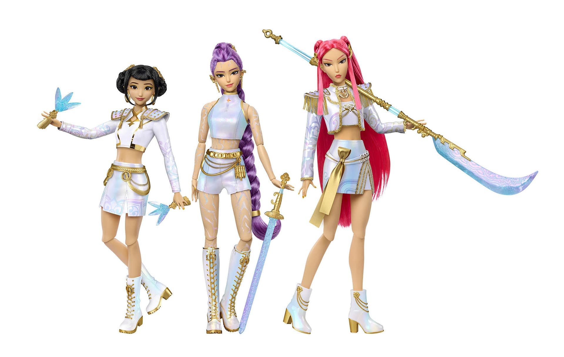 Mattel Saves the Honmoon with New KPop Demon Hunters 3-Pack