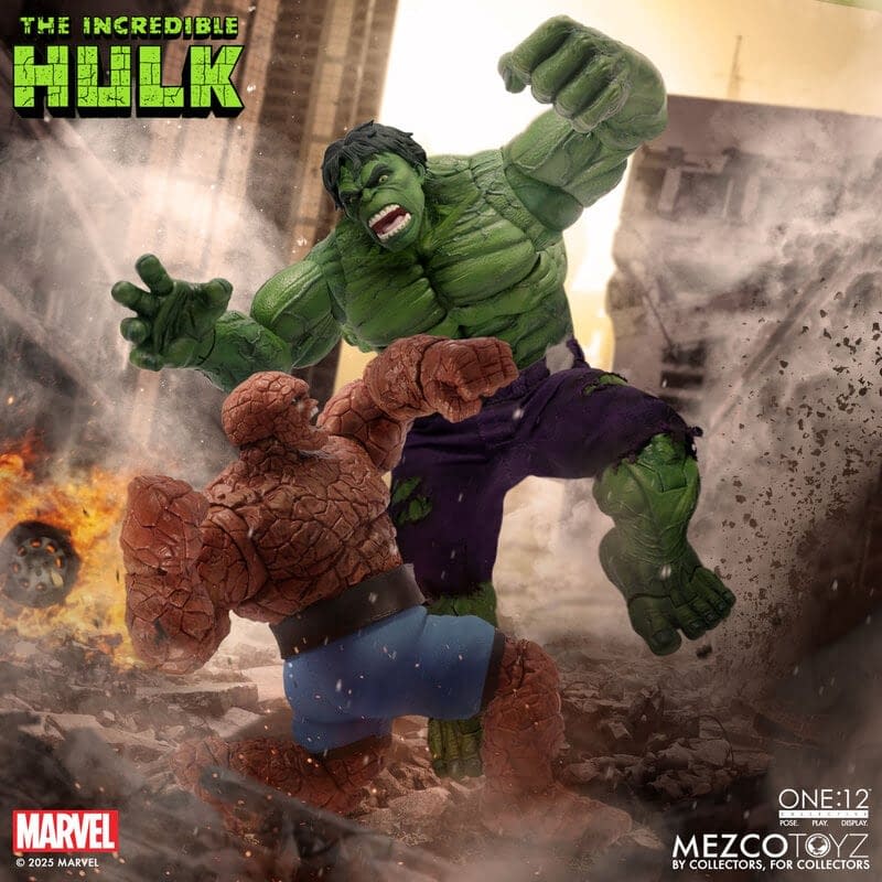 The Incredible Hulk Smashes Into Mezco Toyz with New One:12