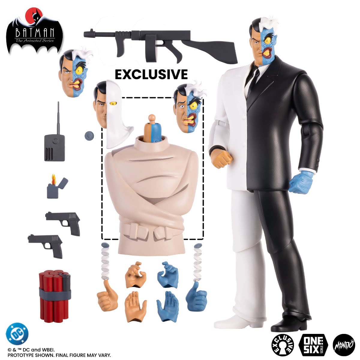 Two-Face Joins Mondo's 1/6 Batman: The Animated Series Collection