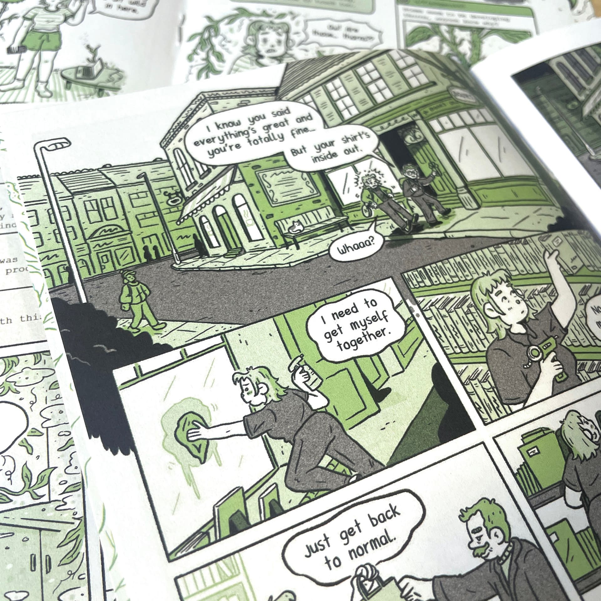 My New Hobby Craves Violence by Kristyna Baczynski, at Thought Bubble