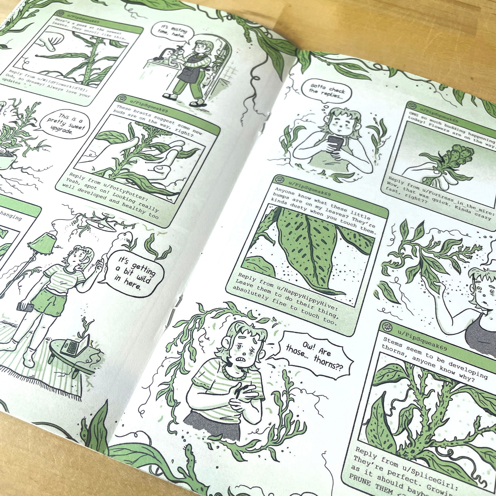 My New Hobby Craves Violence by Kristyna Baczynski, at Thought Bubble