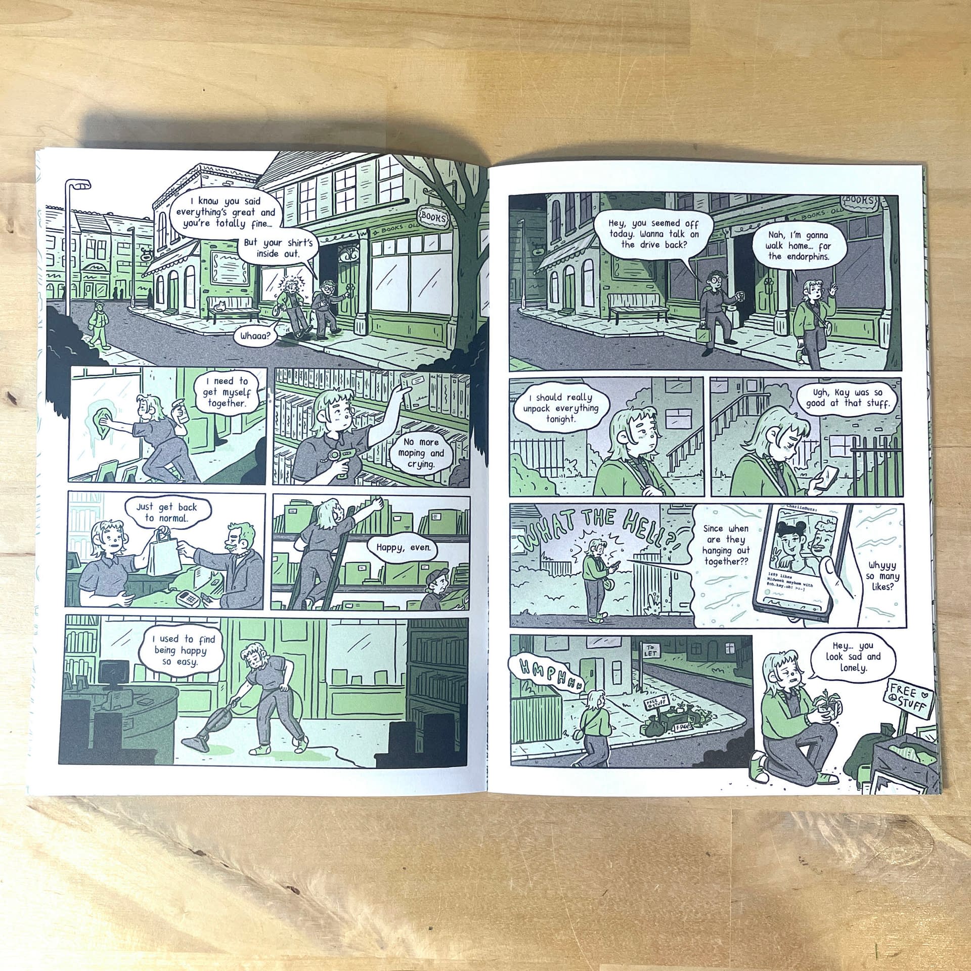 My New Hobby Craves Violence by Kristyna Baczynski, at Thought Bubble