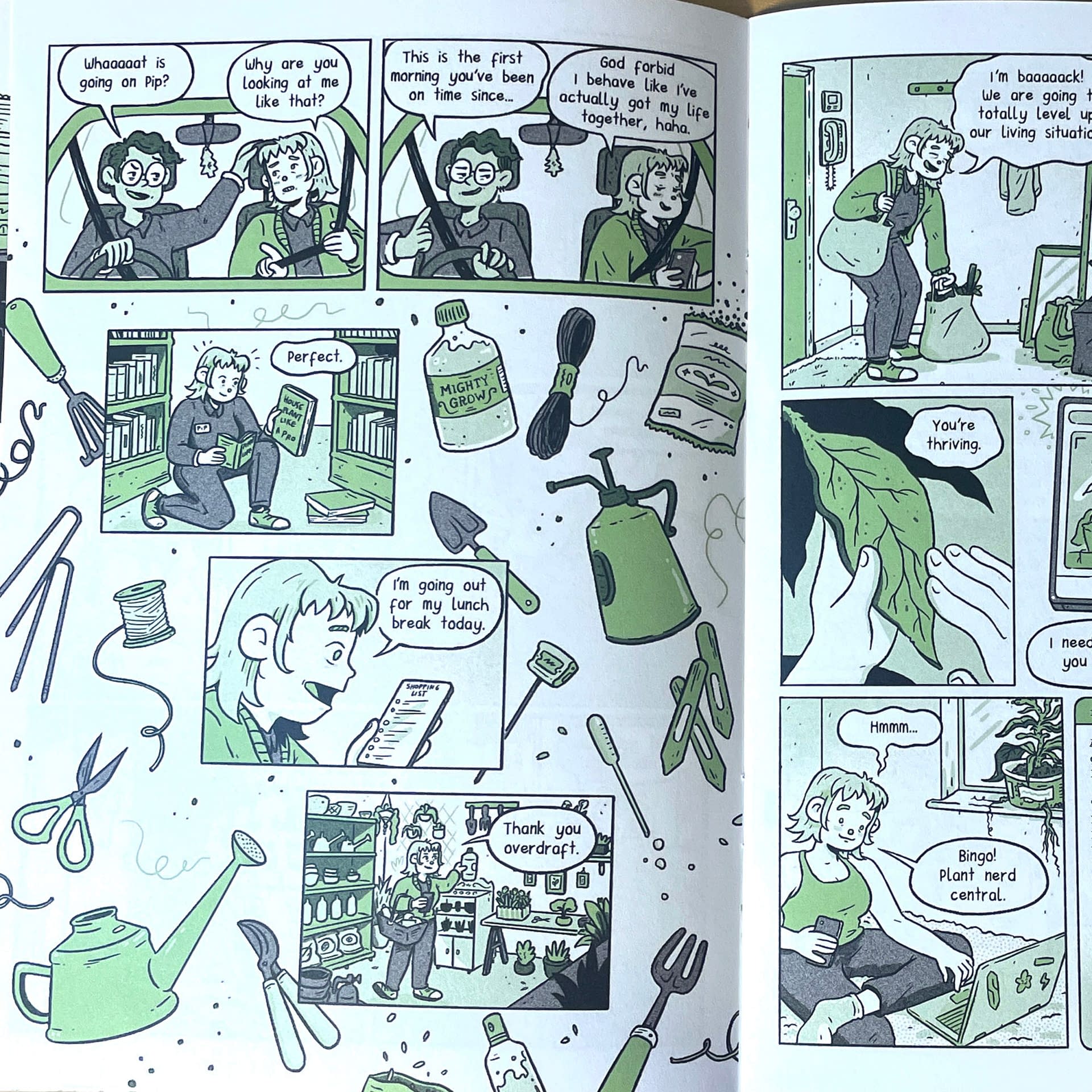 My New Hobby Craves Violence by Kristyna Baczynski, at Thought Bubble