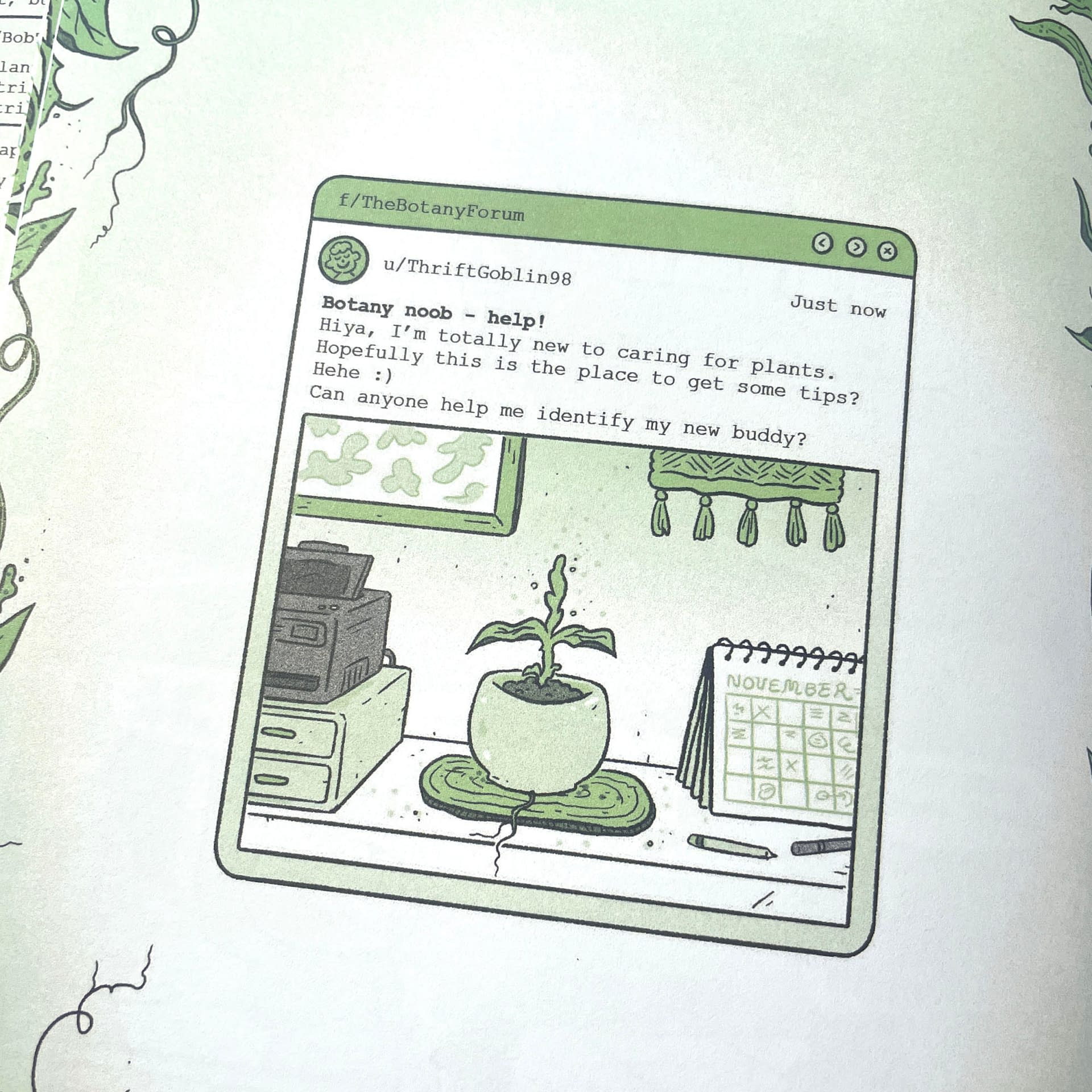 My New Hobby Craves Violence by Kristyna Baczynski, at Thought Bubble