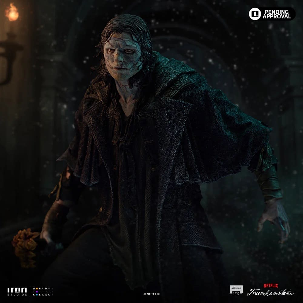 Iron Studios Debuts New Guillermo Del Toro's Frankenstein Statue