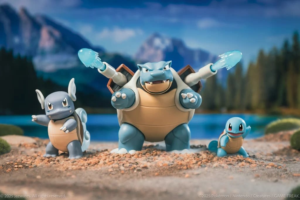 New Pokémon Kanto Region First Partners Set Debuts from Jazwares
