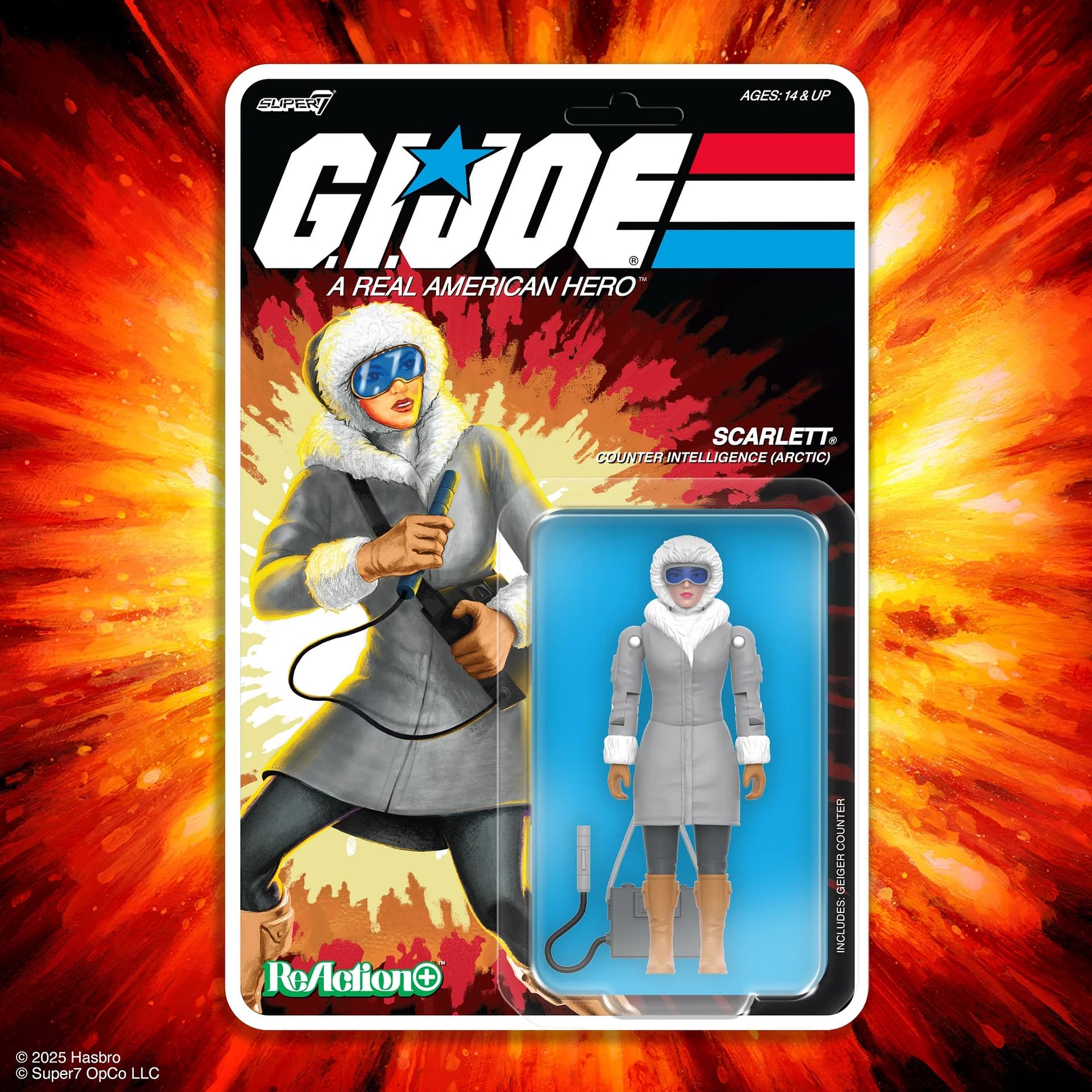 Scarlett Returns to Super7 with New Arctic G.I. Joe ReAction+ Figure 